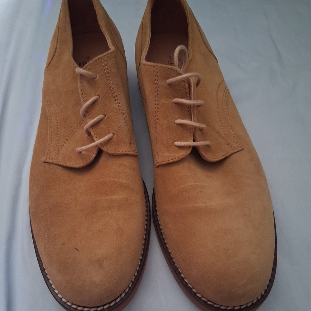 Men's Tan Suede Shoes